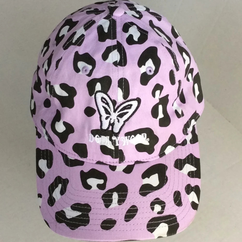 Dollywood Baseball Cap The Game Lavender 🐆 Print